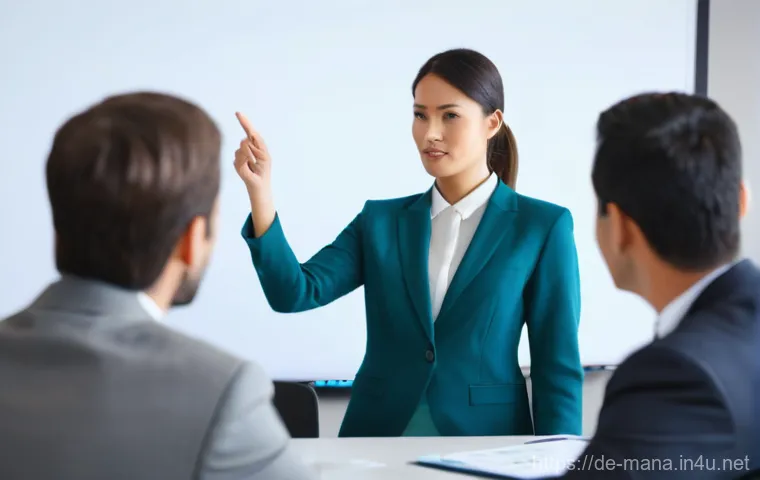 경영지도사와 신규 시장 진출 전략 - **Prompt:** A diverse team of five business professionals (two women, three men, aged 30s-50s) in a ...